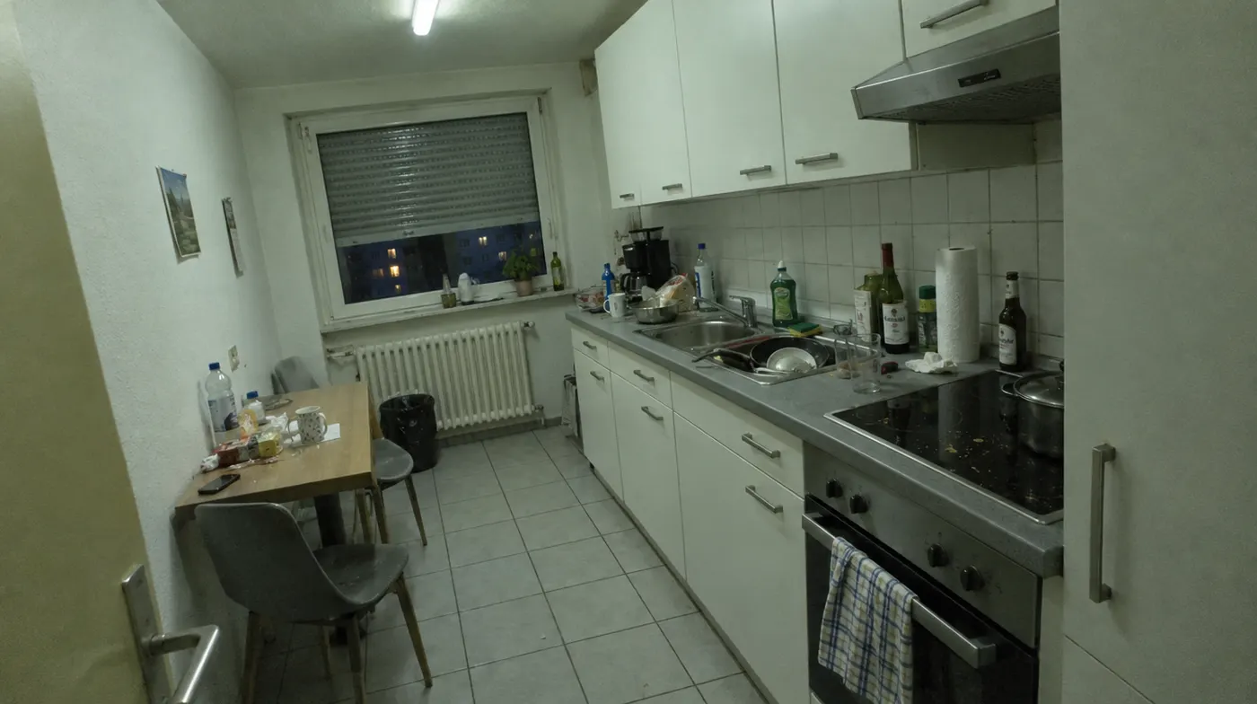 Handyfoto Küche, so wie es geschickt wurde