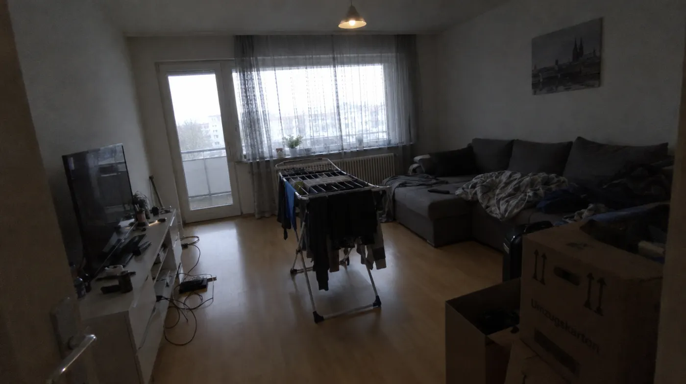 Handyfoto Wohnzimmer, so wie es geschickt wurde